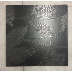 Mattonella Decorato Nero per rivestimento in gres porcellanato, formato 30x30 cm